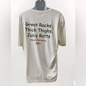 T Shirt Tiki Bbq Sz Xl funny